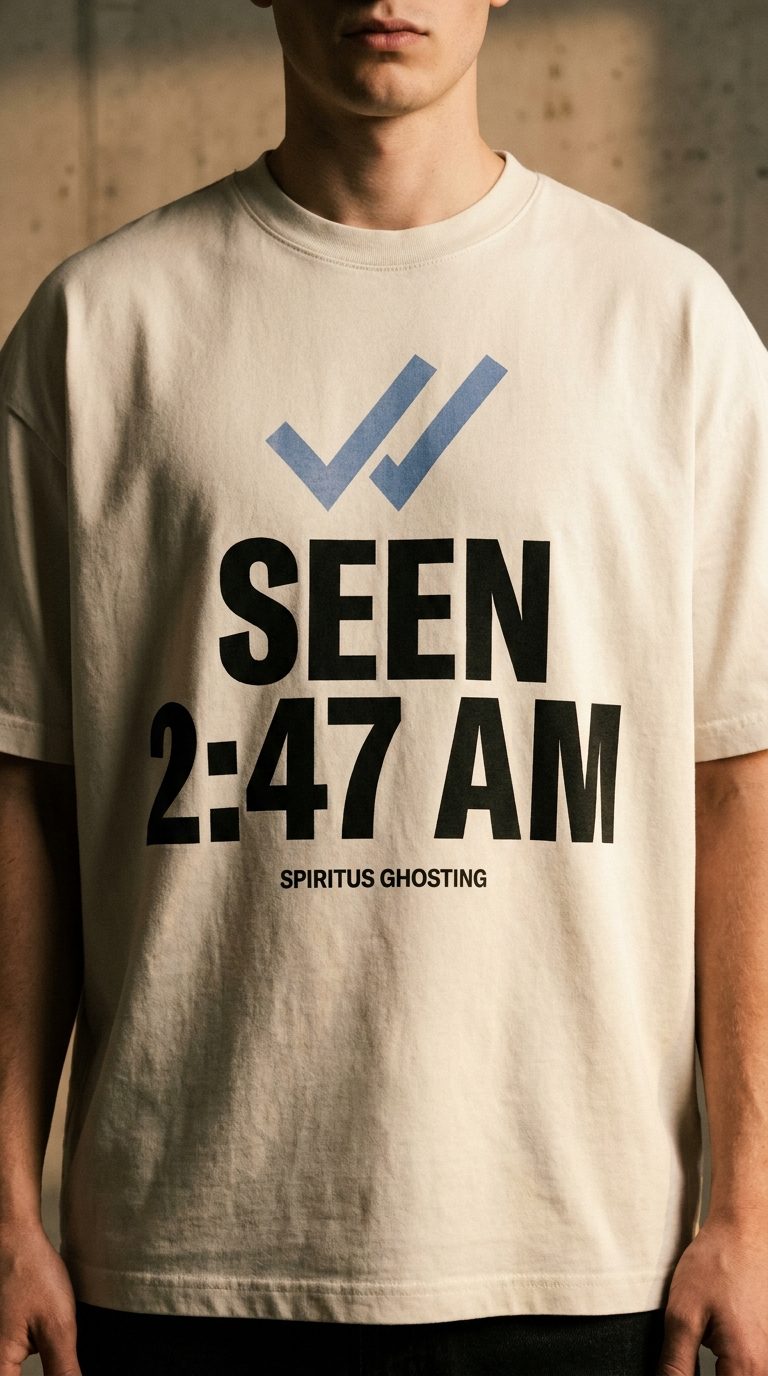 Seen 2:47 AM Tee — Bone