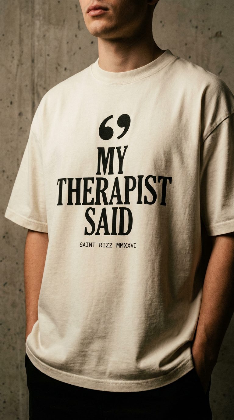 My Therapist Said Tee — Bone