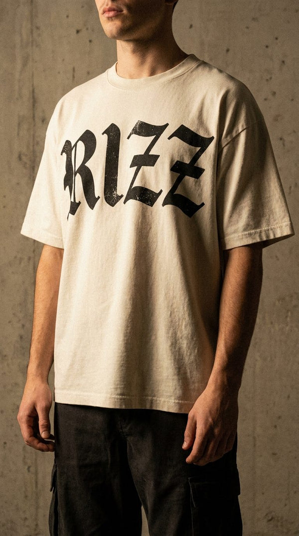 Rizz Tee — Bone