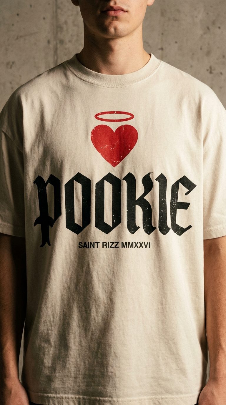 Pookie Tee — Bone